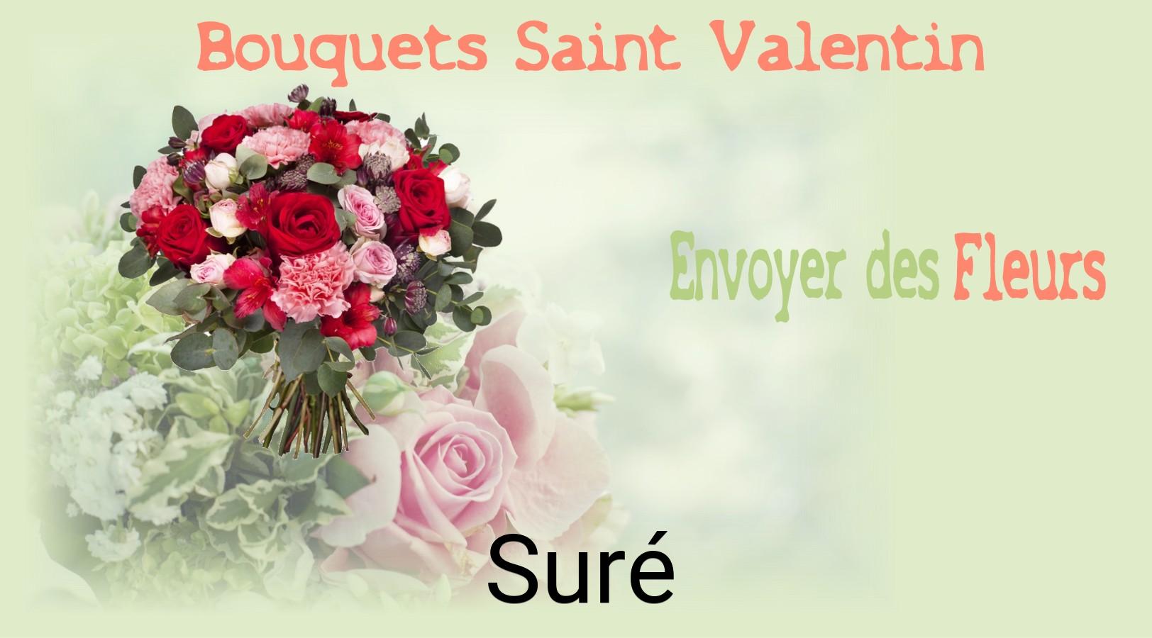Roses de Saint-Valentin livrées à Suré